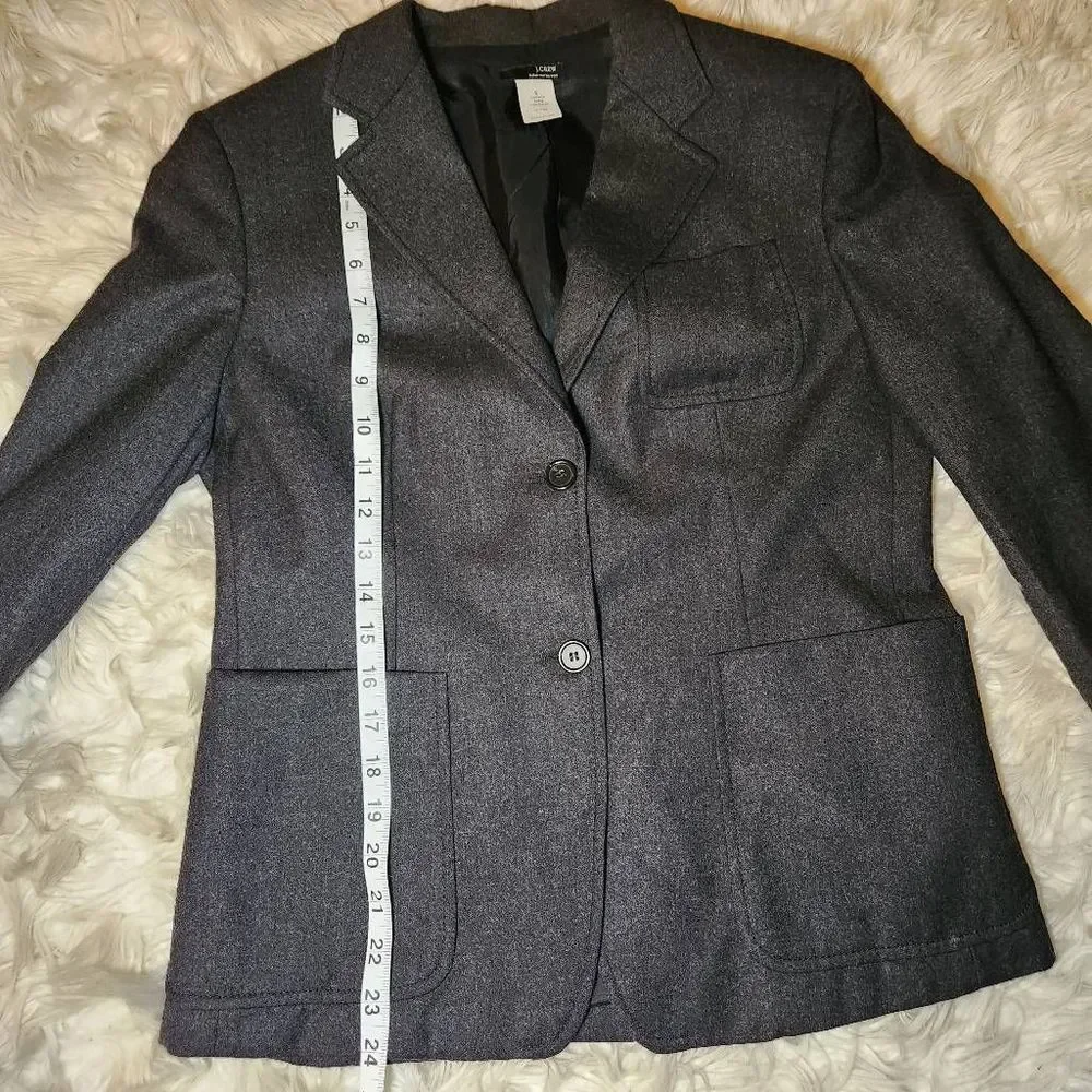 J. Crew Italian Merino Wool Blazer